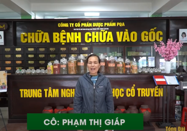 Cô Giáp không còn đau lưng, đau vai gáy sau khi đến với phòng khám